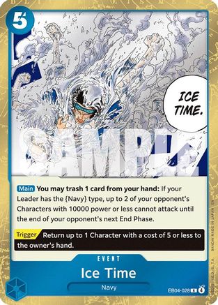 Ice Time (EB04-028) - [The Azure Sea's Seven] Foil - Trinity Hobby