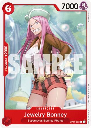 Jewelry Bonney (OP14-007) - [The Azure Sea's Seven] - Trinity Hobby