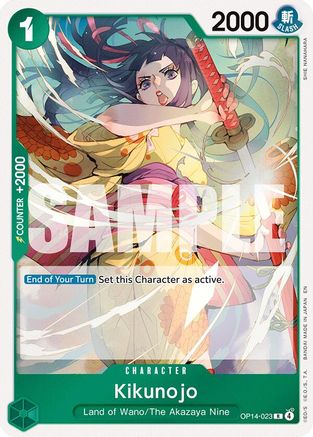 Kikunojo - OP14-023 (OP14-023) - [The Azure Sea's Seven] - Trinity Hobby