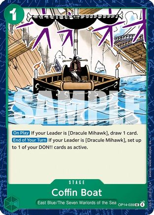 Coffin Boat (OP14-039) - [The Azure Sea's Seven] - Trinity Hobby