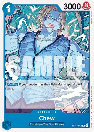 Chew (OP14-050) - [The Azure Sea's Seven] - Trinity Hobby
