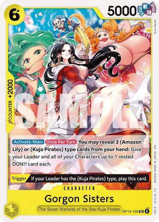 Gorgon Sisters (OP14-105) - [The Azure Sea's Seven] - Trinity Hobby