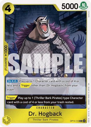 Dr. Hogback (OP14-110) - [The Azure Sea's Seven] Foil