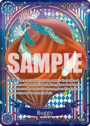 Buggy - OP09-051 (SP) (OP09-051) - [The Azure Sea's Seven] Foil