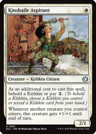 Kinsbaile Aspirant  (ECL-021) - [Lorwyn Eclipsed] - Trinity Hobby