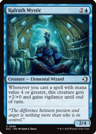 Kulrath Mystic  [Foil]  (ECL-056) - [Lorwyn Eclipsed] - Trinity Hobby