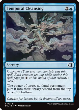 Temporal Cleansing  [Foil]  (ECL-078) - [Lorwyn Eclipsed] - Trinity Hobby