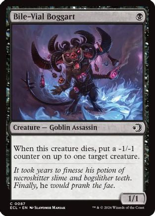Bile-Vial Boggart  [Foil]  (ECL-087) - [Lorwyn Eclipsed] - Trinity Hobby