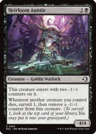 Heirloom Auntie  [Foil]  (ECL-107) - [Lorwyn Eclipsed] - Trinity Hobby