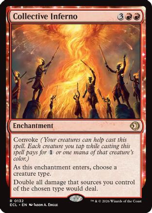 Collective Inferno  [Foil]  (ECL-132) - [Lorwyn Eclipsed] - Trinity Hobby