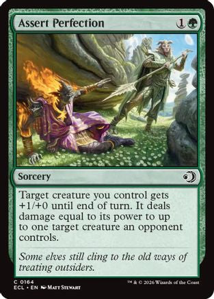 Assert Perfection  [Foil]  (ECL-164) - [Lorwyn Eclipsed] - Trinity Hobby