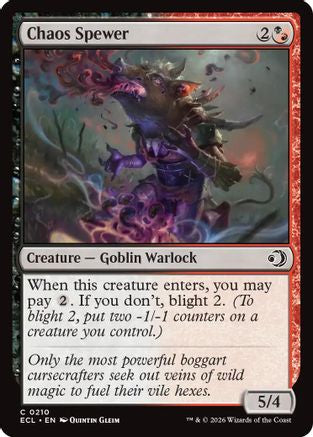 Chaos Spewer  [Foil]  (ECL-210) - [Lorwyn Eclipsed] - Trinity Hobby