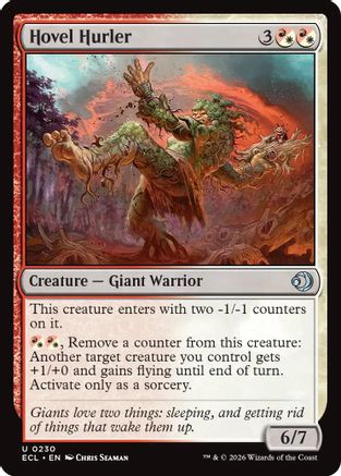 Hovel Hurler  [Foil]  (ECL-230) - [Lorwyn Eclipsed] - Trinity Hobby
