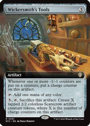 Wickersmith's Tools (Extended Art)  (ECC-041) - [Commander: Lorwyn Eclipsed] - Trinity Hobby