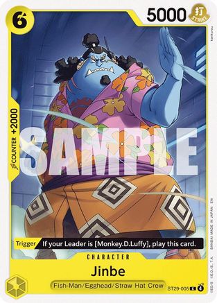 Jinbe (ST29-005) - [Starter Deck 29: Egghead] - Trinity Hobby