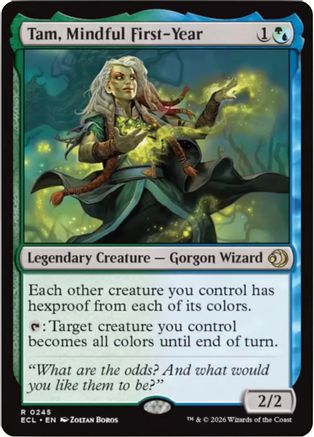 Tam, Mindful First-Year  (ECL-245) - [Lorwyn Eclipsed] - Trinity Hobby