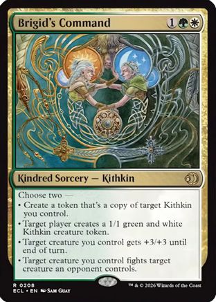 Brigid's Command  [Foil]  (ECL-208) - [Lorwyn Eclipsed] - Trinity Hobby