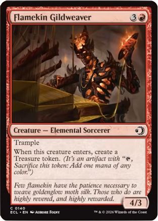 Flamekin Gildweaver  (ECL-140) - [Lorwyn Eclipsed] - Trinity Hobby