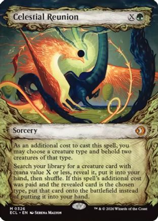 Celestial Reunion (Showcase)  [Foil]  (ECL-326) - [Lorwyn Eclipsed] - Trinity Hobby