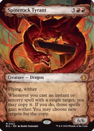 Spinerock Tyrant (Showcase)  [Foil]  (ECL-322) - [Lorwyn Eclipsed] - Trinity Hobby