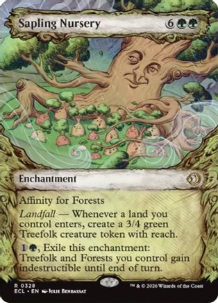 Sapling Nursery (Showcase)  [Foil]  (ECL-328) - [Lorwyn Eclipsed] - Trinity Hobby