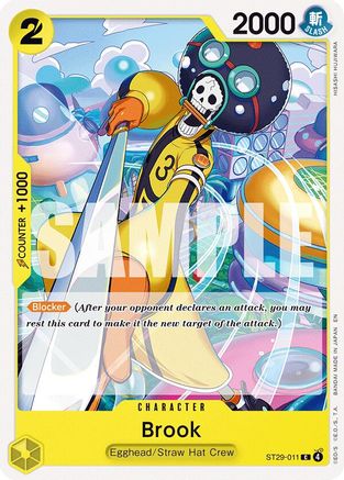 Brook (ST29-011) - [Starter Deck 29: Egghead] - Trinity Hobby