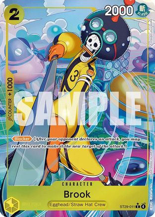 Brook (Full Art) (ST29-011) - [Starter Deck 29: Egghead] Foil