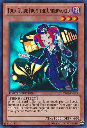 Tour Guide From the Underworld [CT09-EN013] Super Rare - Trinity Hobby
