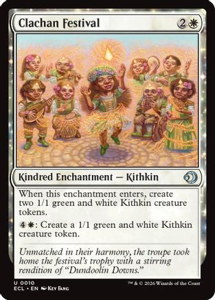 Clachan Festival  [Foil]  (ECL-010) - [Lorwyn Eclipsed] - Trinity Hobby