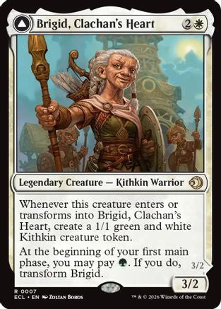 Brigid, Clachan's Heart  (ECL-007) - [Lorwyn Eclipsed] - Trinity Hobby