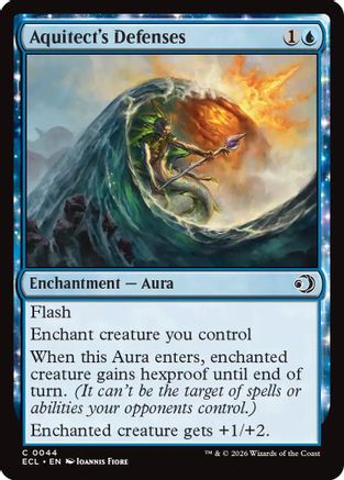 Aquitect's Defenses  [Foil]  (ECL-044) - [Lorwyn Eclipsed] - Trinity Hobby