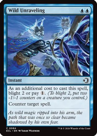 Wild Unraveling  [Foil]  (ECL-084) - [Lorwyn Eclipsed] - Trinity Hobby