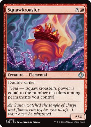 Squawkroaster  [Foil]  (ECL-160) - [Lorwyn Eclipsed] - Trinity Hobby