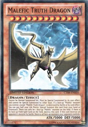 Malefic Truth Dragon [CT09-EN016] Super Rare - Trinity Hobby