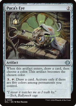 Puca's Eye  [Foil]  (ECL-259) - [Lorwyn Eclipsed] - Trinity Hobby