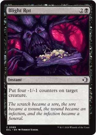 Blight Rot  [Foil]  (ECL-089) - [Lorwyn Eclipsed] - Trinity Hobby