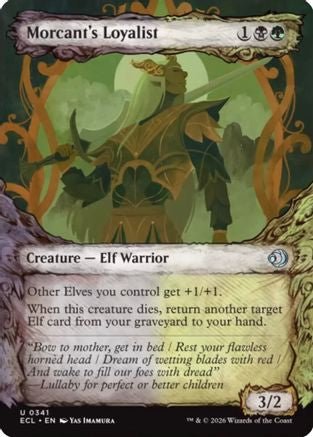 Morcant's Loyalist (Showcase)  [Foil]  (ECL-341) - [Lorwyn Eclipsed] - Trinity Hobby