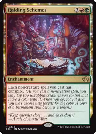 Raiding Schemes  [Foil]  (ECL-239) - [Lorwyn Eclipsed] - Trinity Hobby