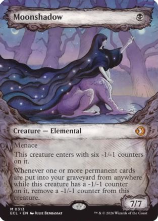 Moonshadow (Showcase)  [Foil]  (ECL-313) - [Lorwyn Eclipsed] - Trinity Hobby