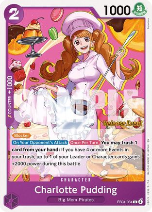 Charlotte Pudding (EB04-034) - [The Azure Sea's Seven Release Event Cards]