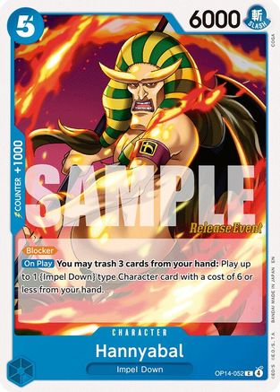 Hannyabal (OP14-052) - [The Azure Sea's Seven Release Event Cards]