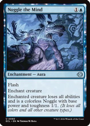 Noggle the Mind  [Foil]  (ECL-060) - [Lorwyn Eclipsed] - Trinity Hobby