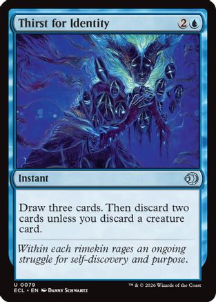 Thirst for Identity  [Foil]  (ECL-079) - [Lorwyn Eclipsed] - Trinity Hobby