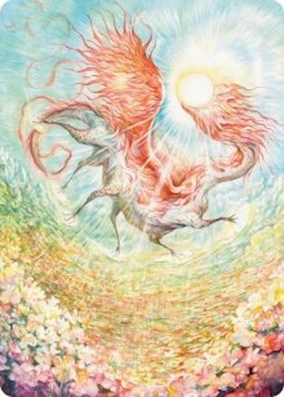 Eirdu, Carrier of Dawn Art Card  (ASECL-030) - [Art Series: Lorwyn Eclipsed] - Trinity Hobby