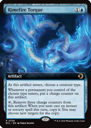 Rimefire Torque (Extended Art)  [Foil]  (ECL-358) - [Lorwyn Eclipsed] - Trinity Hobby