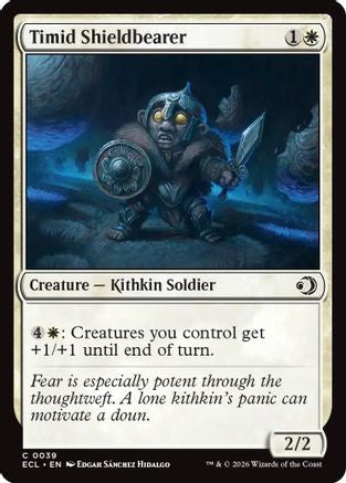 Timid Shieldbearer  [Foil]  (ECL-039) - [Lorwyn Eclipsed] - Trinity Hobby