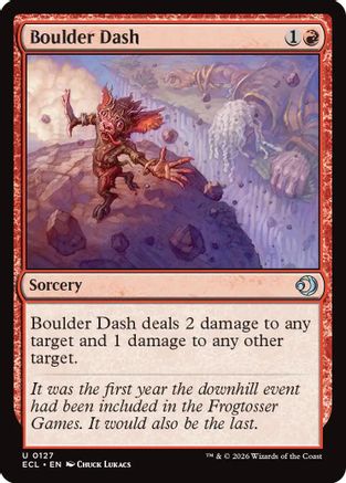 Boulder Dash  (ECL-127) - [Lorwyn Eclipsed] - Trinity Hobby