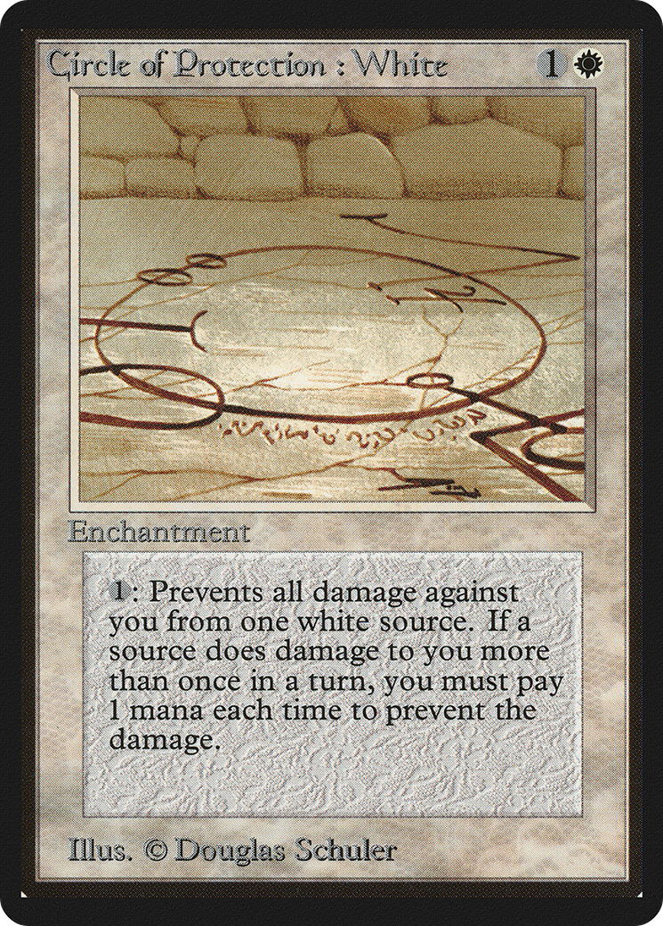 Circle of Protection: White [Beta Edition] - Trinity Hobby