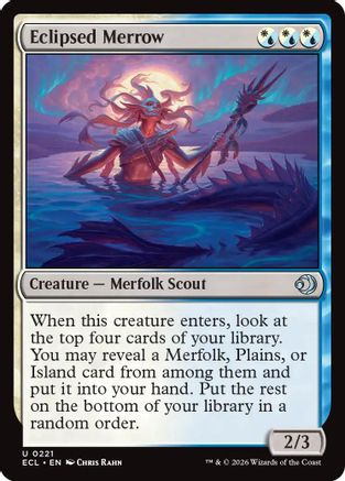 Eclipsed Merrow  [Foil]  (ECL-221) - [Lorwyn Eclipsed] - Trinity Hobby
