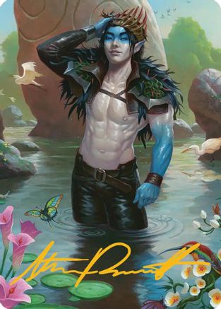 Oko, Lorwyn Liege Art Card (Gold-Stamped Signature)  (ASECL-031) - [Art Series: Lorwyn Eclipsed] - Trinity Hobby